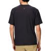 MARMOT Men’s Windridge Moisture-Wicking, Eco-Friendly, Breathable, UPF Short Sleeve Shirt(Black)