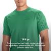 MARMOT Men’s Windridge Moisture-Wicking, Eco-Friendly, Breathable, UPF Short Sleeve Shirt(Clover)