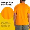 MARMOT Men’s Windridge Moisture-Wicking, Eco-Friendly, Breathable, UPF Short Sleeve Shirt(Orange Pepper)