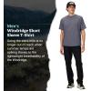 MARMOT Men’s Windridge Moisture-Wicking, Eco-Friendly, Breathable, UPF Short Sleeve Shirt(Steel Onyx)