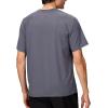 MARMOT Men’s Windridge Moisture-Wicking, Eco-Friendly, Breathable, UPF Short Sleeve Shirt(Steel Onyx)