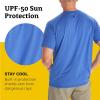 MARMOT Men’s Windridge Moisture-Wicking, Eco-Friendly, Breathable, UPF Short Sleeve Shirt(Trail Blue)