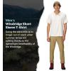 MARMOT Men’s Windridge Moisture-Wicking, Eco-Friendly, Breathable, UPF Short Sleeve Shirt(White)