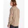 Marmot Men’s Aerobora Long Sleeve Button-Down Shirt – Lightweight, Packable, Quick-Drying UPF Protection(Desert Khaki)
