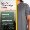Marmot Mens Marmot Men’s Windridge Ss Shirt(Steel Onyx)