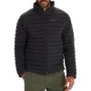MARMOT Men’s Echo Featherless Jacket – Lightweight Down Alternative Puffer Coat, Black, Medium