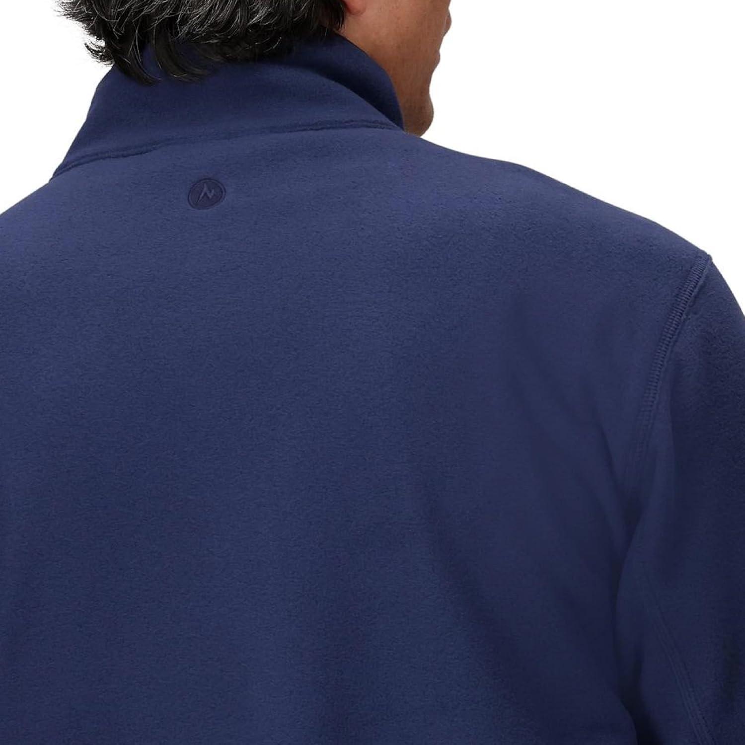 imageMARMOT Mens Rocklin FullZip Jacket Classic Warm Lightweight 100Weight Fleece LayerArctic Navy