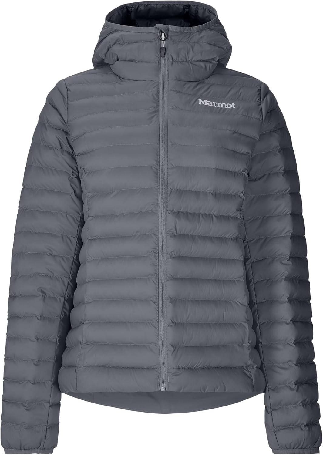 imageMARMOT Womens Echo Featherless Hoody Lightweight DownAlternative Puffer Jacket with HoodSteel Onyx