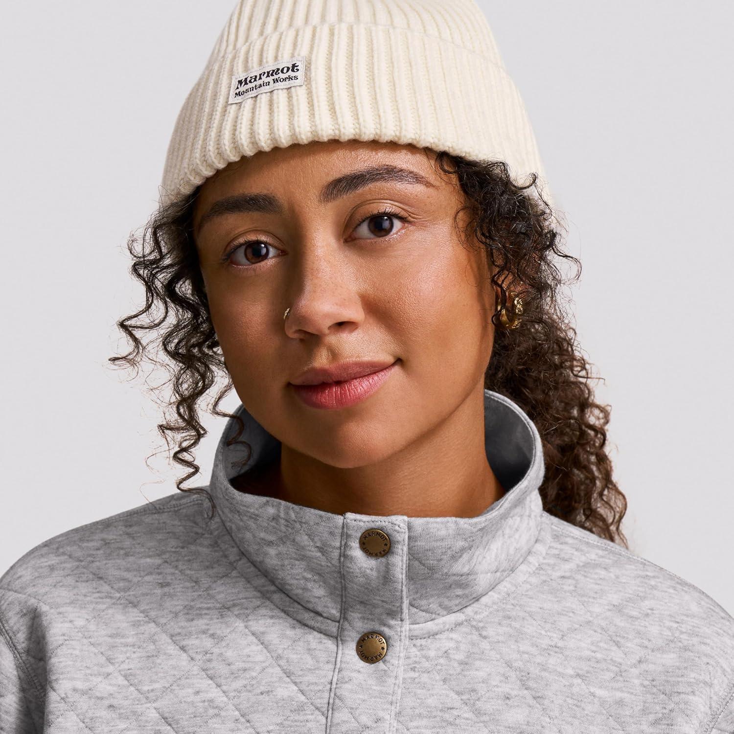 imageMARMOT womens Womens Galen Funnel NeckLight Grey Heather