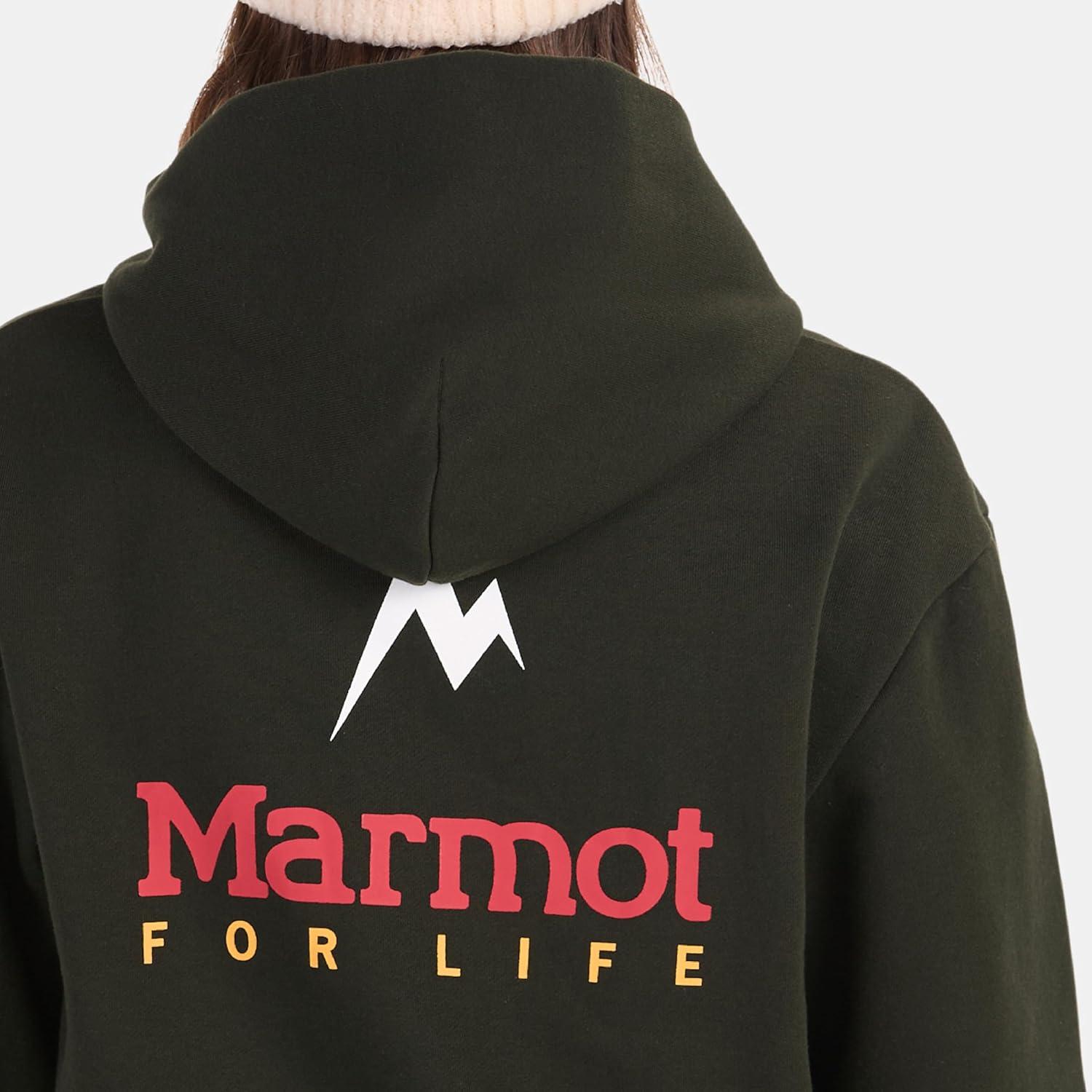 imageMARMOT womens Womens Marmot for Life HoodyRosin Green