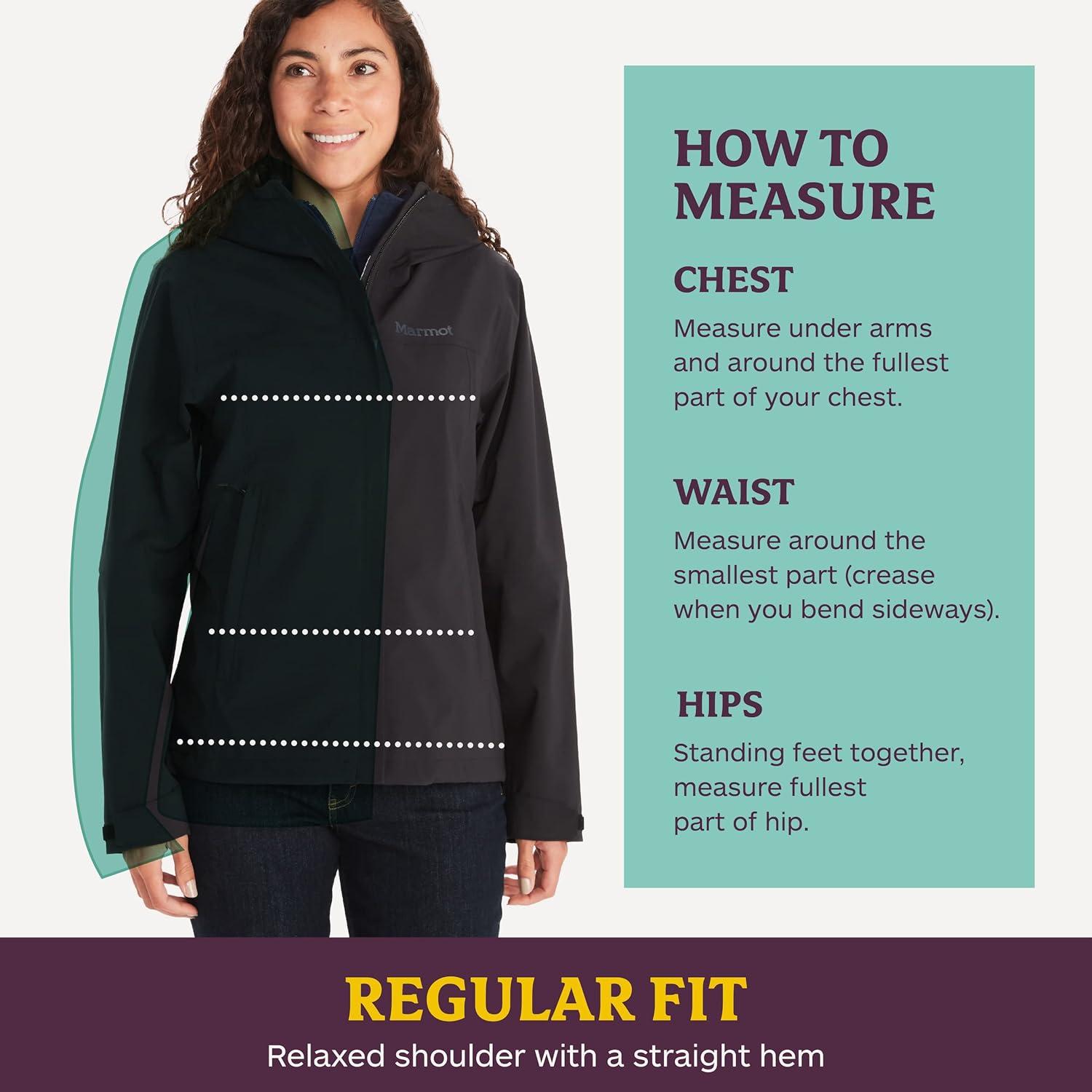imageMARMOT womens Womens Precip Eco Pro JacketBlack