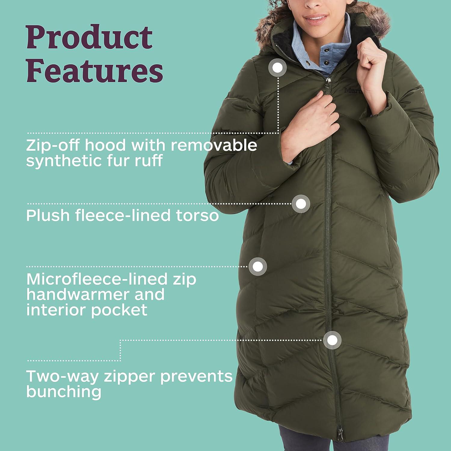 imageMarmot womens Montreaux Fulllength Down Puffer CoatNori