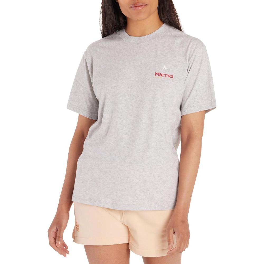 imageMARMOT Womens Life Tee SsLight Grey Heather