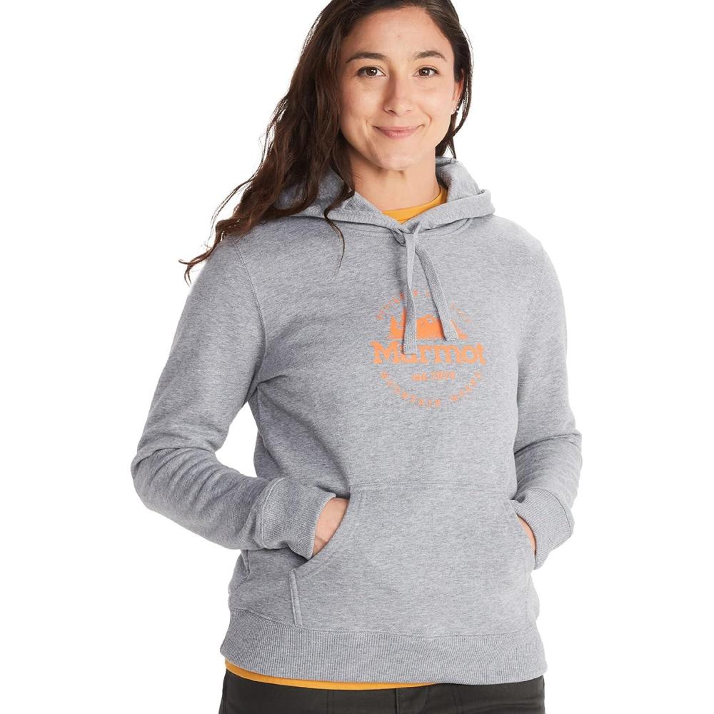 imageMARMOT womens Womens Culebra Peak HoodyGrey Heather