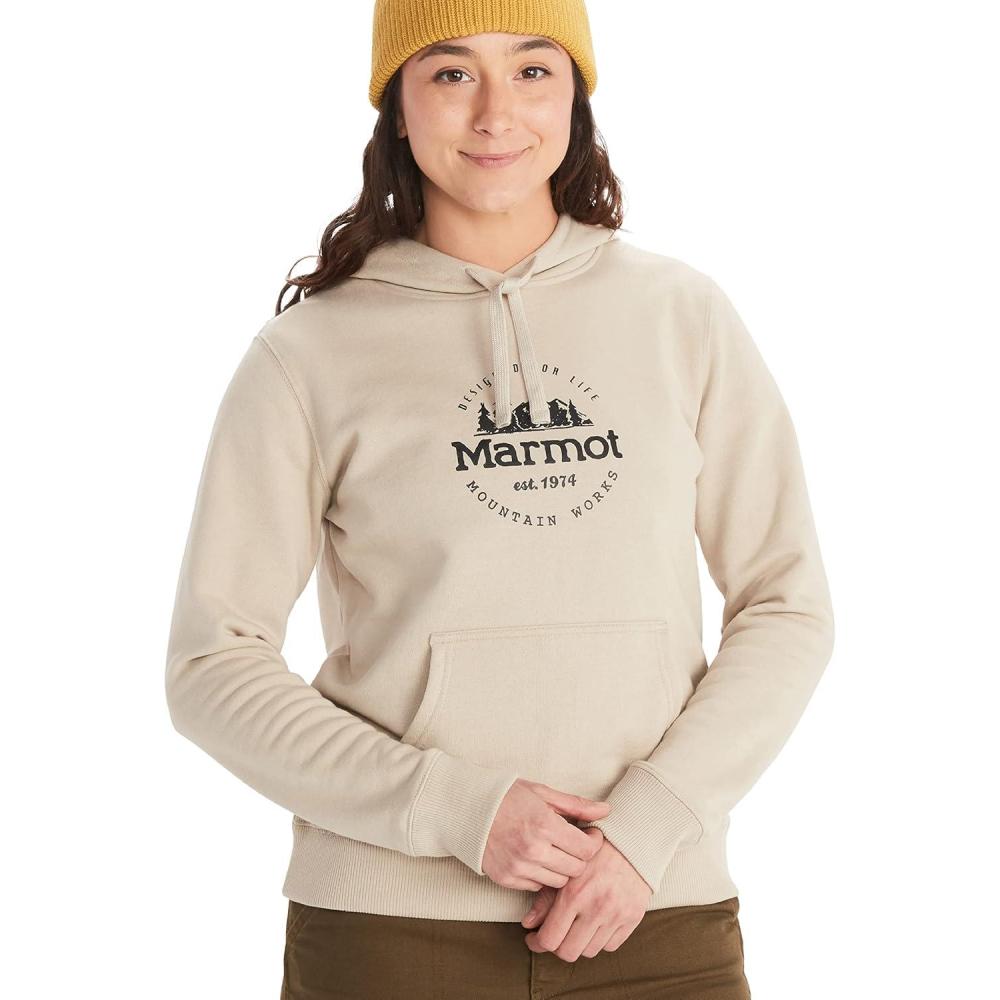 imageMARMOT womens Womens Culebra Peak HoodySandbar