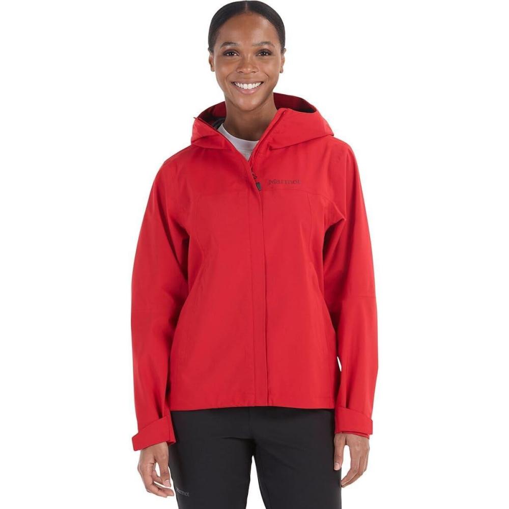 imageMARMOT womens Womens Precip Eco Pro JacketTeam Red
