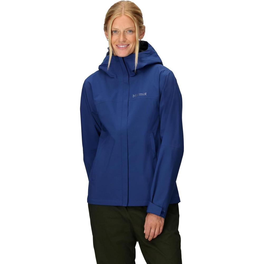 imageMARMOT womens Womens Precip Eco Pro JacketTwilight Blue