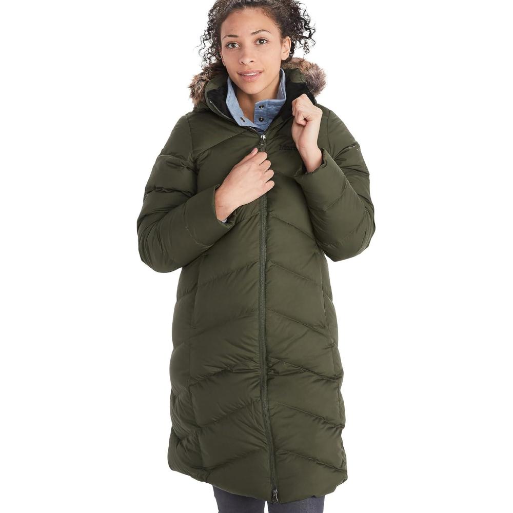 imageMarmot womens Montreaux Fulllength Down Puffer CoatNori