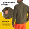 MARMOT Men’s Rocklin Full-Zip Jacket – Classic, Warm, Lightweight 100-Weight Fleece Layer(Nori)
