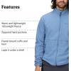 MARMOT Men’s Rocklin Full-Zip Jacket – Classic, Warm, Lightweight 100-Weight Fleece Layer(Rain Cloud)