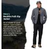MARMOT Men’s Rocklin Full-Zip Jacket – Classic, Warm, Lightweight 100-Weight Fleece Layer(Steel Onyx)