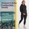 MARMOT Women’s Echo Featherless Hoody – Lightweight, Down-Alternative Hooded Insulated Jacket, Black, X-Small