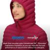 MARMOT Women’s Echo Featherless Hoody – Lightweight Down-Alternative Puffer Jacket with Hood(Red Mulberry)