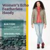 MARMOT Women’s Echo Featherless Hoody – Lightweight Down-Alternative Puffer Jacket with Hood(Vetiver)