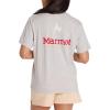 MARMOT Women’s Life Tee Ss(Light Grey Heather)