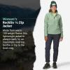 MARMOT Women’s Rocklin 1/2 Zip Jacket – Classic, Warm, Lightweight 100-Weight Fleece Layer(Agate Green)