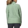 MARMOT Women’s Rocklin 1/2 Zip Jacket – Classic, Warm, Lightweight 100-Weight Fleece Layer(Agate Green)