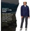 MARMOT Women’s Rocklin 1/2 Zip Jacket – Classic, Warm, Lightweight 100-Weight Fleece Layer(Arctic Navy)