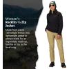 MARMOT Women’s Rocklin 1/2 Zip Jacket – Classic, Warm, Lightweight 100-Weight Fleece Layer(Black)