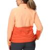 MARMOT Women’s Rocklin 1/2 Zip Jacket – Classic, Warm, Lightweight 100-Weight Fleece Layer(Fresh Apricot/Ginger Blossom)