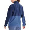 MARMOT Women’s Rocklin 1/2 Zip Jacket – Classic, Warm, Lightweight 100-Weight Fleece Layer(Twilight Blue/Blue Bonnet)
