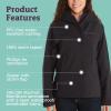 MARMOT womens Women’s Precip Eco Pro Jacket(Black)