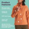 MARMOT womens Women’s Precip Eco Pro Jacket(Copper)