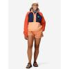 MARMOT womens Women’s Retro Rocklin 1/2 Fleece Jacket(Fresh Apricot/Arctic Navy/Ginger Blossom)