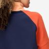 MARMOT womens Women’s Retro Rocklin 1/2 Fleece Jacket(Fresh Apricot/Arctic Navy/Ginger Blossom)