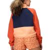 MARMOT womens Women’s Retro Rocklin 1/2 Fleece Jacket(Fresh Apricot/Arctic Navy/Ginger Blossom)