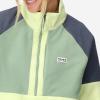 MARMOT womens Women’s Retro Rocklin 1/2 Fleece Jacket(Matcha/Agate Green/Thunderhead)