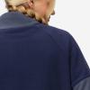 MARMOT womens Women’s Retro Rocklin 1/2 Fleece Jacket(Thunderhead/Arctic Navy)