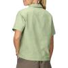 Marmot Womens Women’s Aerobora Short Sleeve Shirt(Agate Green Mini Bloom)