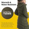 Marmot womens Montreaux Full-length Down Puffer Coat(Nori)