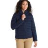 MARMOT Women’s Echo Featherless Hoody – Lightweight Down-Alternative Puffer Jacket with Hood(Arctic Navy)