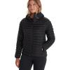 MARMOT Women’s Echo Featherless Hoody – Lightweight Down-Alternative Puffer Jacket with Hood(Black)