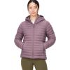 MARMOT Women’s Echo Featherless Hoody – Lightweight Down-Alternative Puffer Jacket with Hood(Hazy Purple)