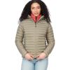 MARMOT Women’s Echo Featherless Hoody – Lightweight Down-Alternative Puffer Jacket with Hood(Vetiver)