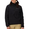 MARMOT Women’s Rocklin 1/2 Zip Jacket – Classic, Warm, Lightweight 100-Weight Fleece Layer(Black)