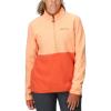MARMOT Women’s Rocklin 1/2 Zip Jacket – Classic, Warm, Lightweight 100-Weight Fleece Layer(Fresh Apricot/Ginger Blossom)